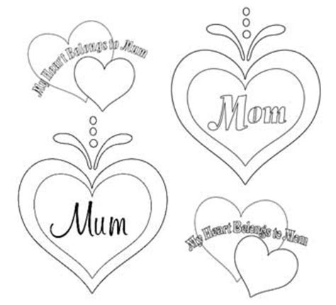 Mum kangaroo and the gift of her son. Mothers Day Coloring Pages | HubPages