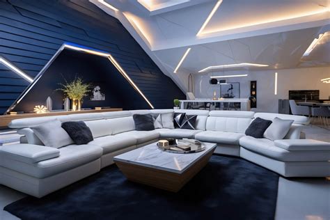 Tomorrows Abode Today Exploring Futuristic Living Rooms