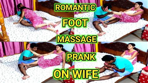 Romantic Foot 🦶 Massage Prank On Wife ।। Funny 🤣 Romantic 😜 Prank ।। Exide Supriyo Blog