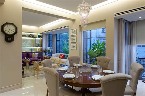 Comtemporary Style Interior Design Of An Apartment In Mumbai