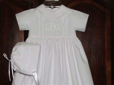 Christening Gown Boys Baptism Gown Unisex Gown Baby Blessing Etsy