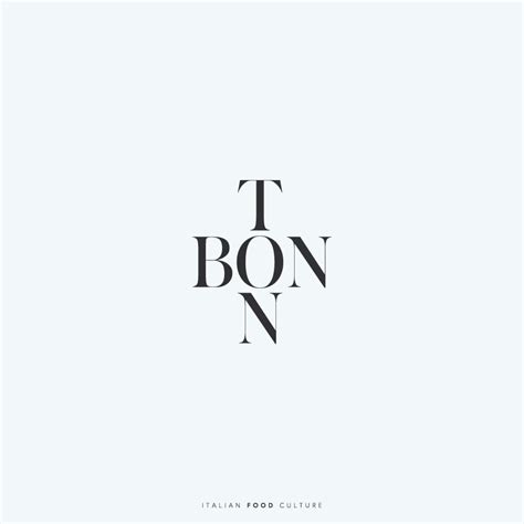 Bonton Logo Italian Food Culture Logodesign Modern Graphic Design