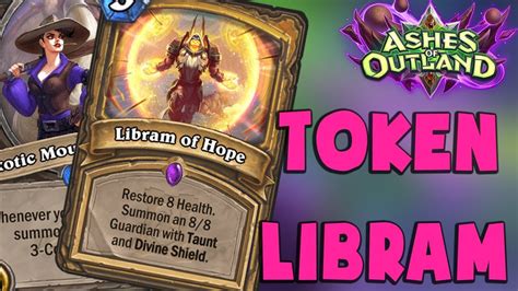 Hearthstone Deck 329 Token Libram Paladin Ashes Of Outland