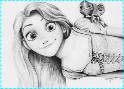 Tijd om het plezier in tekenen terug te vinden! DIY: Disney-figuren tekenen | Disney Rapunzel | Pinterest ...