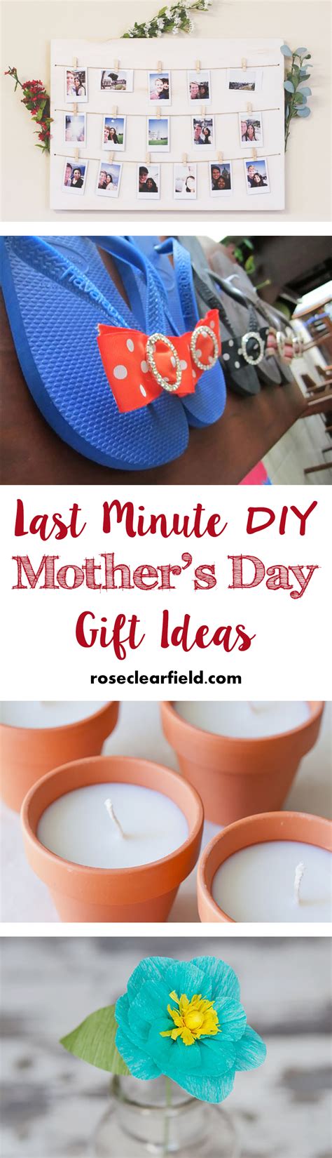 Last Minute Diy Mothers Day T Ideas Rose Clearfield