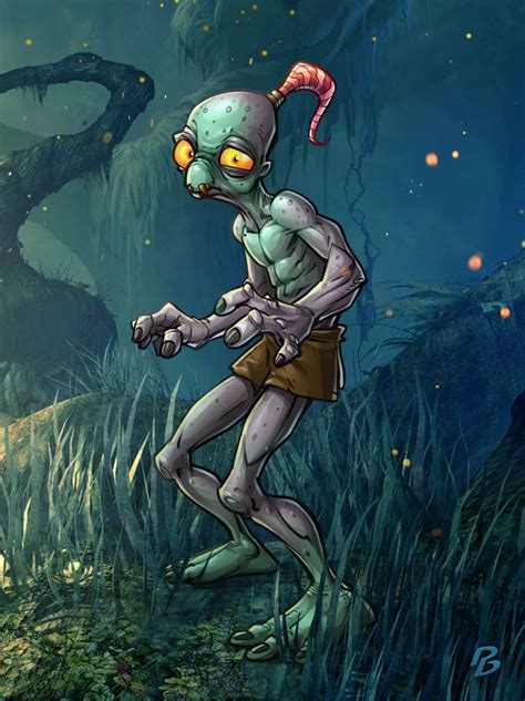 Oddworld By Patrickbrown On Deviantart Character Concept Concept Art