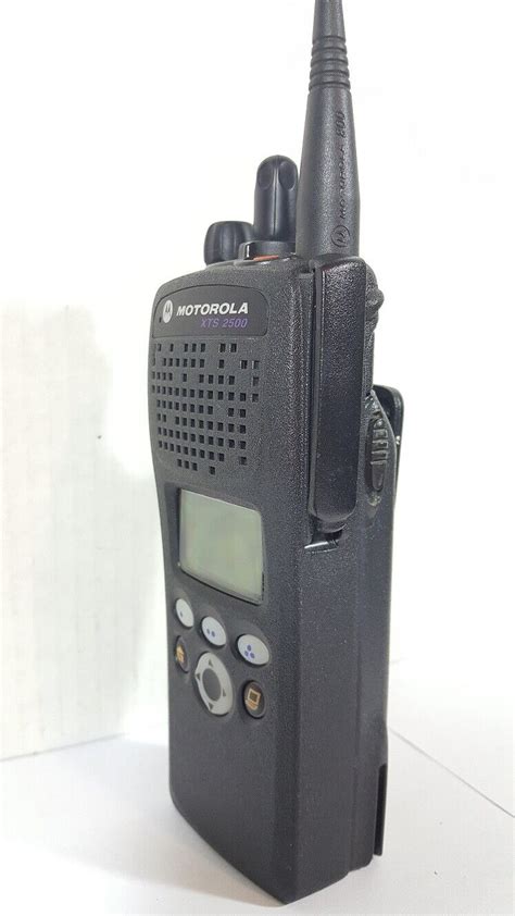 Motorola Xts2500 700 800 Mhz Model Ii P25 Radio H46ucf9pw6bn Ebay