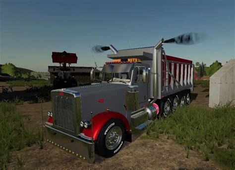 Fs19 Peterbilt 379 Dump Truck V1002 Farming Simulator 17 Mod Fs