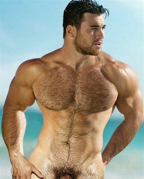 Photo Offensively Hairy Muscly Men Lpsg