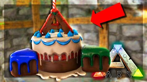 ARK: Survival Evolved Server - BIRTHDAY CAKE! #56 - YouTube