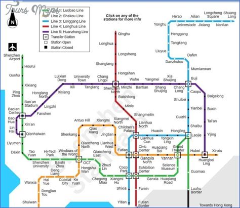 Shenzhen Metro Map English