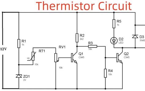 A Comprehensive Overview Of Thermistor Circuit Principle Types And Diagram Absolute