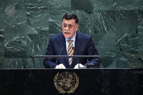 Serraj To UN General Assembly External Interference Extenuating Libya