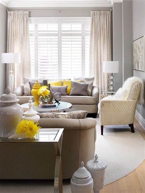 Grey Yellow And Beige Living Room Grey And Yellow Living Room