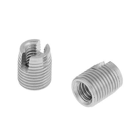 20pcs Stainless Steel Sus303 Self Tapping Slotted Screw Thread Insert