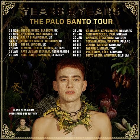 Years And Years' 2018 UK Tour Dates - Find Out Exactly When & Where ...