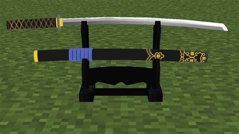 Katana Sword In Minecraft Youtube
