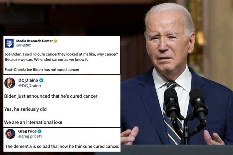 Biden Falsely Claims ‘we Ended Cancer In Latest Bizarre Gaffe