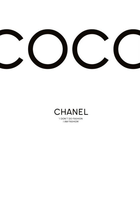 Coco Chanel Posters Chanel Coco Chanel Affisch Design