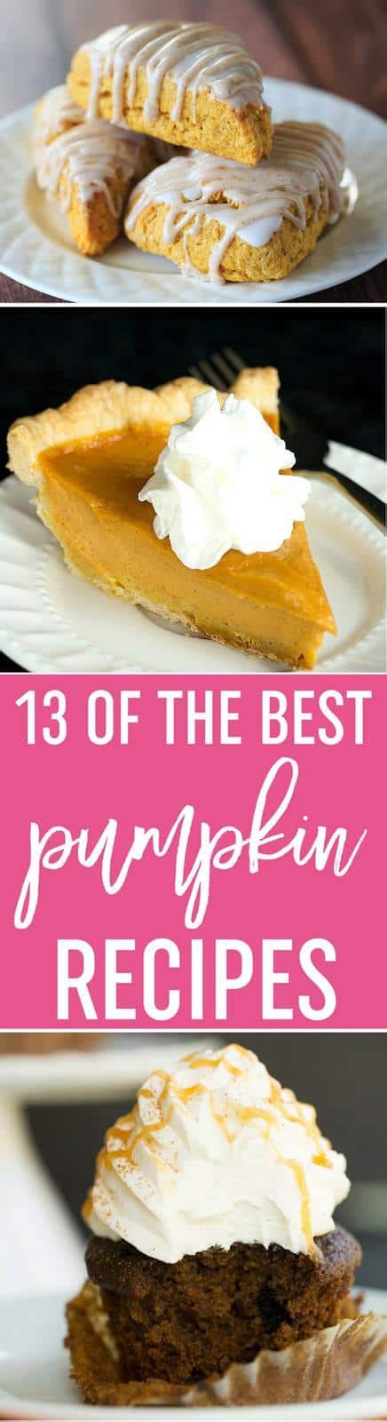 13 Of The Best Pumpkin Recipes Brown Eyed Baker
