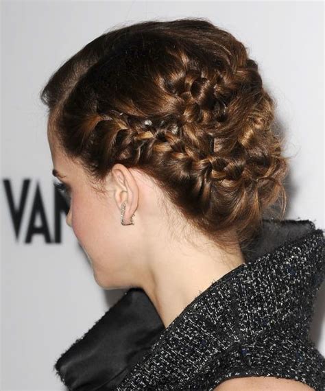 12 Braids Youre Going To Want To Copy Short Hair Updo Chic Short Hair Hairdos For Short Hair