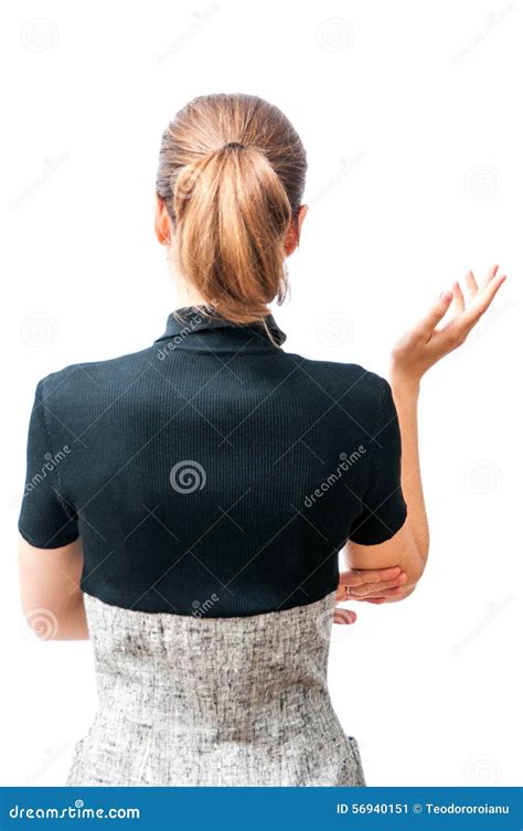 Business Woman Gesture Stock Image Image Of Gesture 56940151