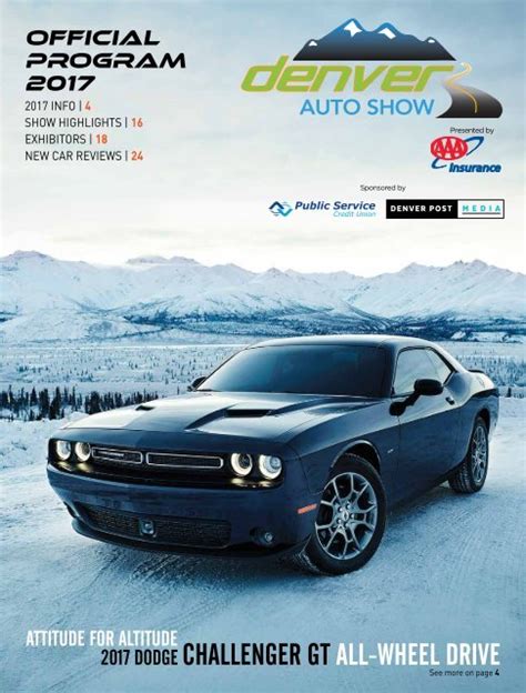 2017 Denver Auto Show Official Program