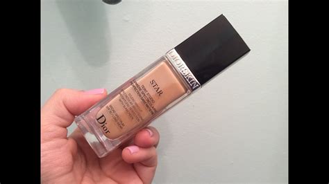 First Impression Review Dior Diorskin Star Fluid Foundation Spf Youtube