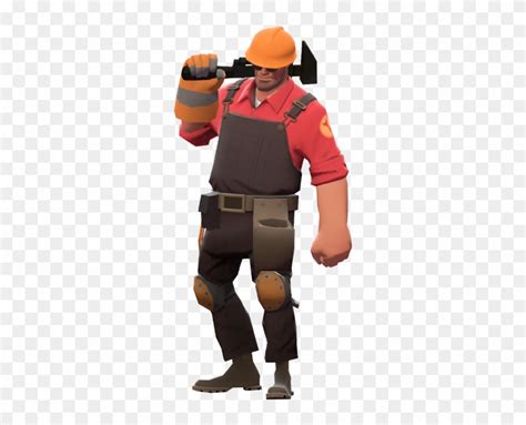 Download Tf2 Engineer T Pose Clipart Png Download Pikpng