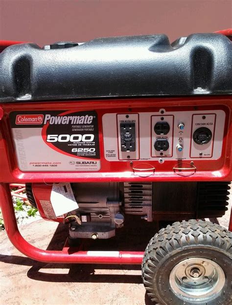 Powermate 6250 Generator Manual