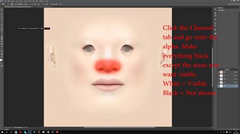 Sims 3 Nose Mask Tutorial Youtube