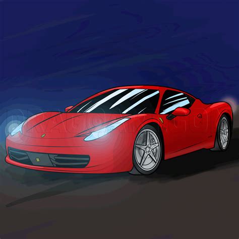 Find & download free graphic resources for car drawing. How To Draw A Sports Car by MichaelY | dragoart.com