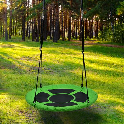 Detachable Swing Sets For Kids Playground Platform Saucer Swing Rope