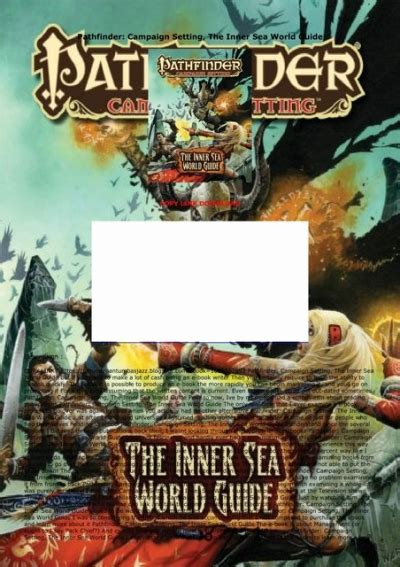Download Pdf Pathfinder Campaign Setting The Inner Sea World Guide