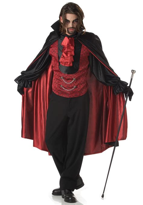 Adult Vampire Costume Mens Vampire Halloween Costumes