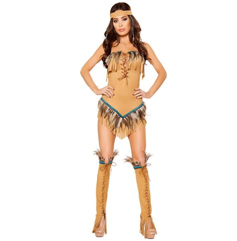 Womens Sexy Native American Seductress Costume Rebelsmarket