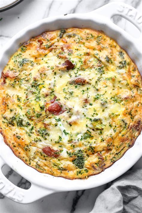 This Easy Healthy Crustless Quiche Has Rich Quiche Flavor Without The