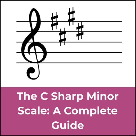 The C Sharp Minor Scale A Complete Guide Music Theory