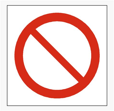 Find the perfect prohibited sign stock illustrations from getty images. Prohibited Sign Png - Prohibition Sign , Free Transparent ...