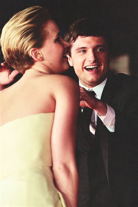 The Hunger Games Catching Fire Premiere Jennifer Lawrence Josh