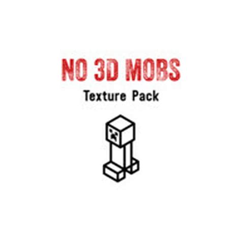 No 3d Mobs Minecraft Texture Pack
