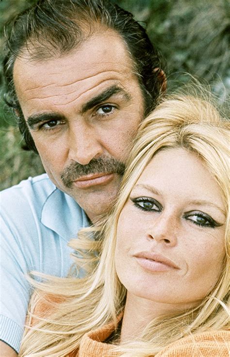 Bb085 Brigitte Bardot And Sean Connery Iconic Images