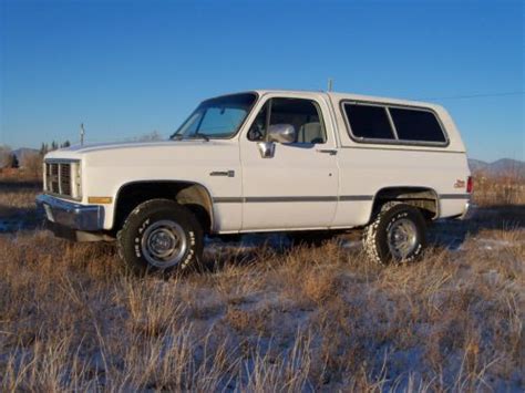 Sell Used 1986 Gmc Jimmy 4x4 Chevy Blazer Off Road Unmolested Clean Dry