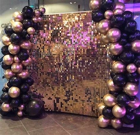 8x8 Square Sequins Wall Panels Glitter Wallair Active Panelslive