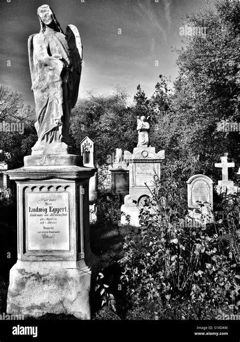 St Marx Cemetery Vienna Austria Stock Photo Alamy