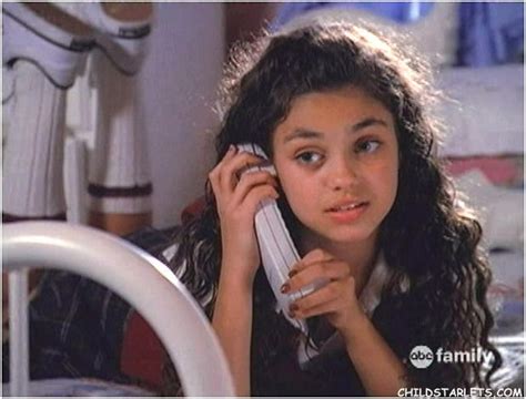 Mila Kunis With Her Naturally Curly Hair As A Child 7th Heaven Curly