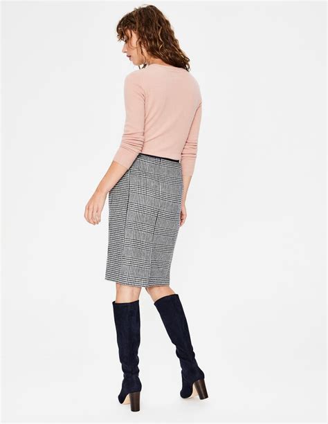 British Tweed Pencil Skirt T0229 Suits At Boden Tweed Pencil Skirt