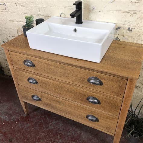 Maybe you would like to learn more about one of these? Vintage Oak Bathroom Vanity | Oak Vanity | Vintage Vanity