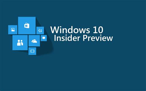 Wallpaper Windows 10 Insider Preview