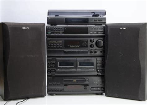 Sony Stereo System A Complete Sony Stack System Model Lbt A490